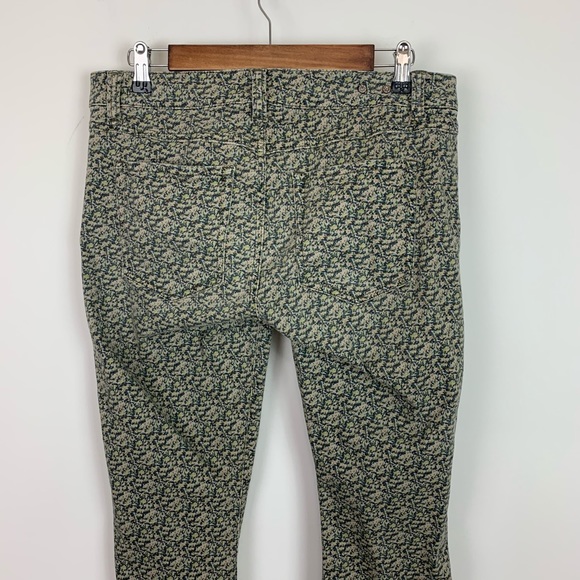 Cabi size 6 printed skinny denim jeans style# 5083 - Picture 5 of 10